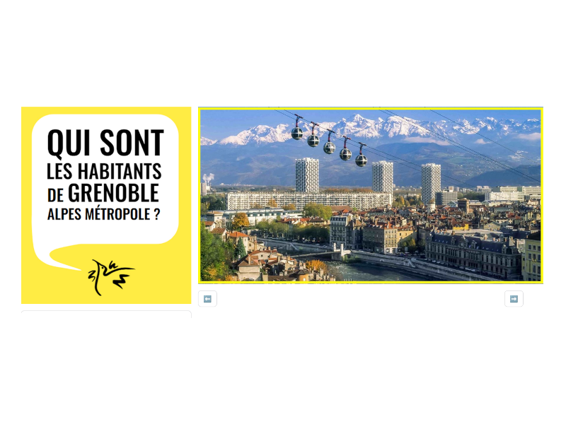 Portrait de territoire Grenoble Alpes Métropole
